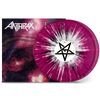 PRE-ORDER - Anthrax 'Sound Of White Noise' LP Transparent Violet White Black Splatter Vinyl - RELEASE DATE 24th May 2024