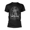 Watain 'Rabid Deaths Curse' (Black) T-Shirt Front