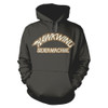 Hawkwind ' Silver Machine' (Charcoal) Pull Over Hoodie Front