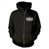 Marduk 'Panzer' (Black) Zip Up Hoodie Front Print