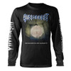 Onslaught 'In Search Of Sanity' (Black) Long Sleeve Shirt Front Print