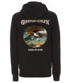 Orange Goblin 'Science, Not Fiction' (Black) Zip Up Hoodie BACK