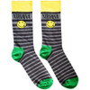 Nirvana 'Happy Face & Logo Stripes' (Multicolour) Socks 1