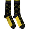 Nirvana 'Yellow Happy Face Pattern' (Multicolour) Socks 1
