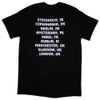 Wu-Tang Clan 'Tour '23 Dragon Back Print' (Black) T-Shirt BACK