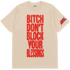 French Montana 'Don't Count Your Blessings' (Natural) T-Shirt Front Print