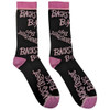 Backstreet Boys 'Logo Repeat' (Black) Socks (One Size = UK 7-11)