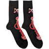 Motley Crue 'Feelgood' (Black) Socks (One Size = UK 7-11)