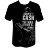 Johnny Cash 'Man Comes Around' (Black) T-Shirt