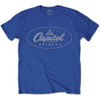 Capitol Records 'Logo' (Blue) T-Shirt