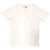 Foo Fighters 'FF Logo' (White) Hi-Build T-Shirt