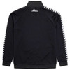 The Beatles 'Logos' (Black & White) Meyba Track Jacket BACK