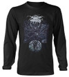 Darkthrone 'It Beckons Us All' (Black) Long Sleeve Shirt Front
