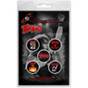 Dio 'We Rock' Button Badge Pack