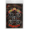 Guns N' Roses 'Appetite For Destruction' Button Badge Pack
