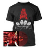 200 Stab Wounds 'Manual Manic Procedures' Dark Liver Marbled Vinyl & T-Shirt Bundle