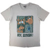 Scooby Doo 'Hey Scooby!' (Grey) T-Shirt