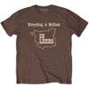 Kaiser Chiefs 'Everything Is Brilliant' (Brown) T-Shirt Front Print