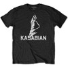 Kasabian 'Ultra Face 2004 Tour' (Black) T-Shirt Front Print