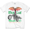 Meat Loaf 'Bat Out Of Hell' (White) T-Shirt