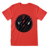 Deadpool 'Slash Logo' (Red) T-Shirt