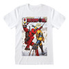 Deadpool 'Comic Book Cover' (White) T-Shirt