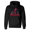 Deadpool 'Heart U' (Black) Pull Over Hoodie