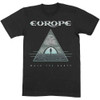 Europe 'Walk The Earth' (Black) T-Shirt