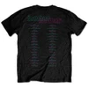 Incubus '17 Tour Tee' (Black) T-Shirt Back Print