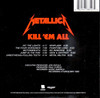 Metallica 'Kill 'Em All' Digisleeve CD