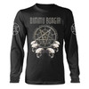 Dimmu Borgir 'Puritanical Euphoric Misanthropia Skulls' (Black) Long Sleeve Shirt