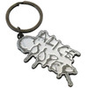 Alice Cooper 'Dripping Logo Silver' Keyring
