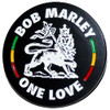 Bob Marley 'Lion' Pin Badge