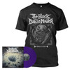 The Black Dahlia Murder 'Servitude' LP 'Lost Nobility' Purple Black Marbled Vinyl & T-Shirt Bundle