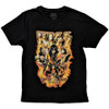 Kiss 'End Of The Road Final Tour'  (Black) T-Shirt