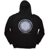 Bring Me The Horizon 'Flower of Life' (Black) Pull Over Hoodie BACK