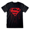 Superman 'Dripping Symbol' (Black) T-Shirt