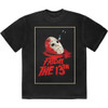 Friday The 13th 'Jason Blood Mask' (Black) T-Shirt