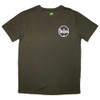 The Beatles 'Mini Drum Logo' (Green) T-Shirt