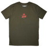 Def Leppard 'Mini Target Logo' (Green) T-Shirt