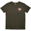 Lynyrd Skynyrd 'Mini Biker Patch Logo' (Green) T-Shirt