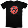 Foo Fighters 'FF Logo' (Black) Womens T-Shirt Dress