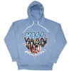 KISS 'Americana' (Light Blue) Pull Over Hoodie