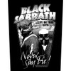 Black Sabbath 'Never Say Die' Back Patch