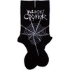 Alice Cooper 'Web' (Black) Socks (One Size = UK 7-11)