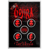 Gojira 'Fortitude' Button Badge Pack