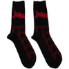 Judas Priest 'Trident Pattern' (Black) Socks (One Size = UK 7-11)