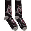 Slayer 'Pentegram' (Black) Socks (One Size = UK 7-11)