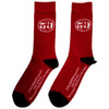 AC/DC '50th Logo' (Red) Socks (One Size = UK 7-11)
