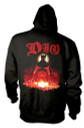 Dio 'Last In Line' (Black) Zip Up Hoodie Back